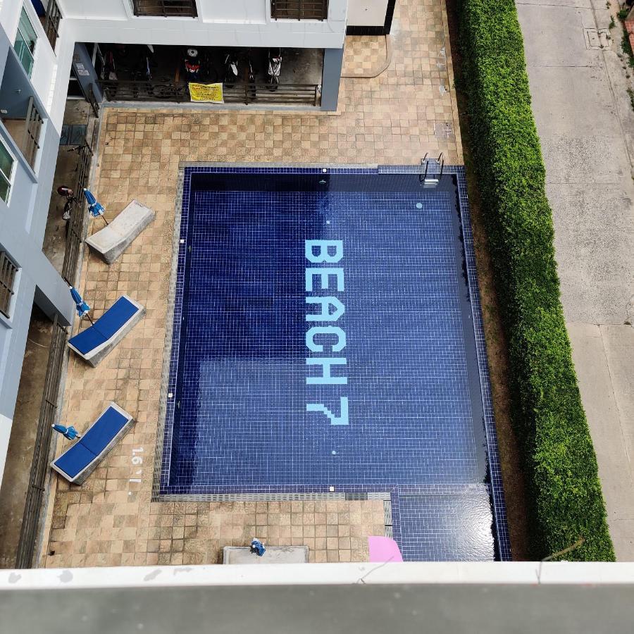 Beach 7 Condo Studio 012 Jomtien Beach Eksteriør billede